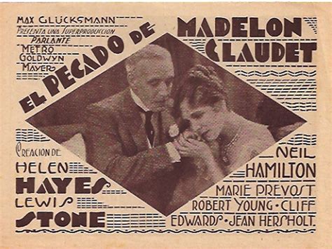 ¿Conoces The Sin of Madelon Claudet? Una historia de amor prohibido y el peso inexorable del destino!